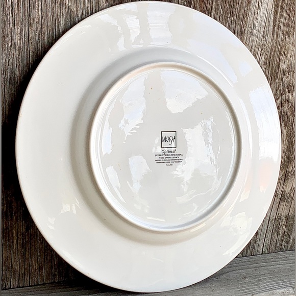 Vintage Discontinued Mikasa Optima SPRING LEGACY 10.75” Dinner Plate Replacement - Picture 14 of 16